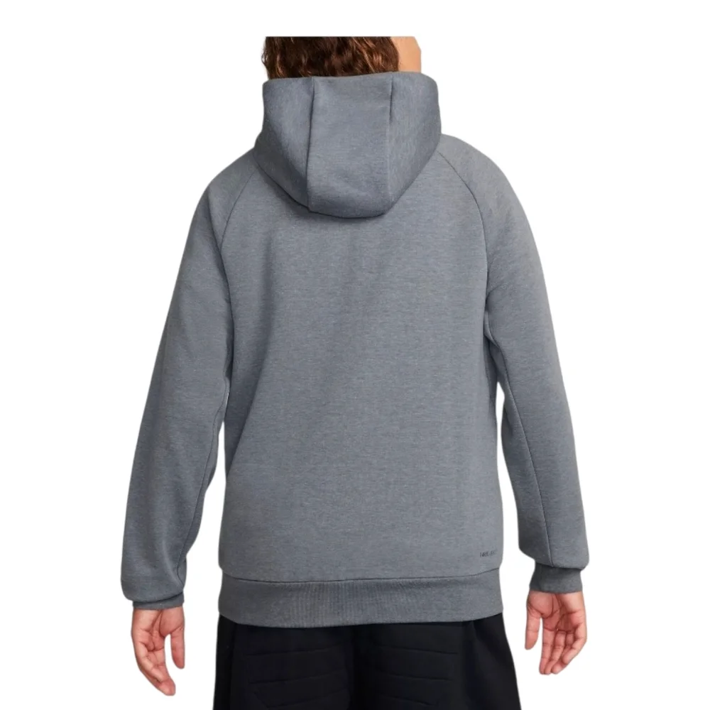 Nike Men's Dri-FIT UV Pullover Versatile Hoodie Cool Grey FZ0969-065 Size XXL - Picture 3 of 9